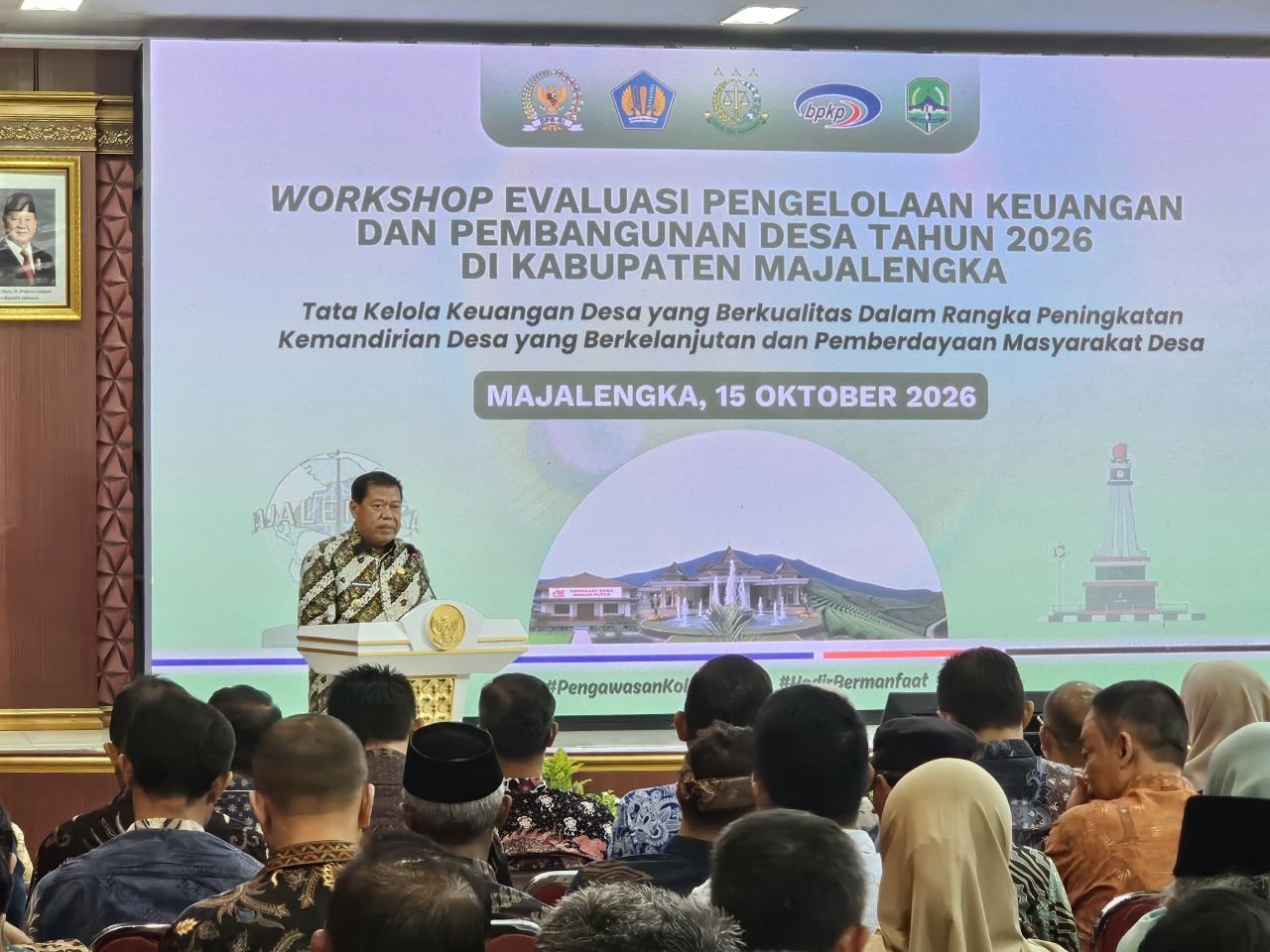 Bupati Majalengka Tekankan Tanggung Jawab Anggaran Desa, Pelayanan Publik Tak Boleh Kendor