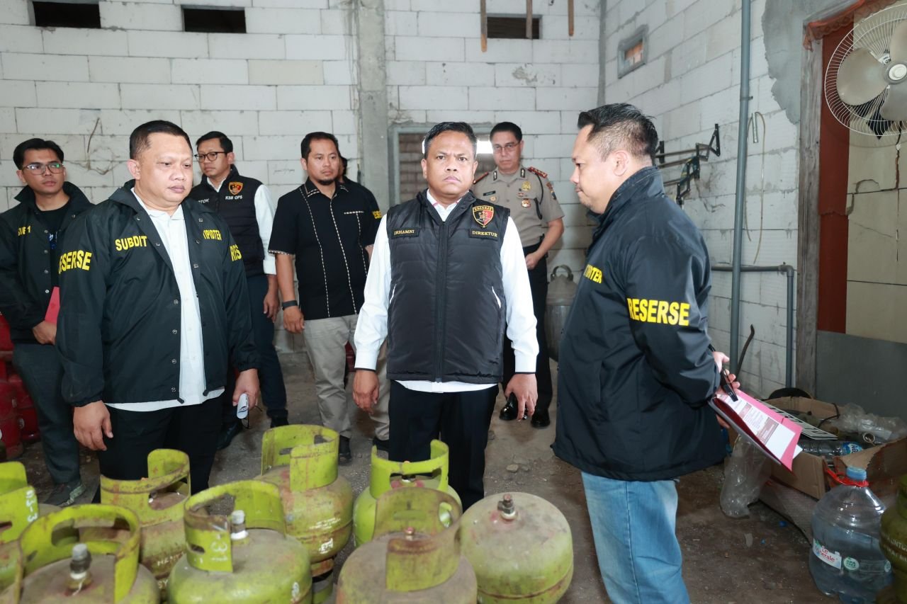 Bareskrim sita ribuan tabung LPG