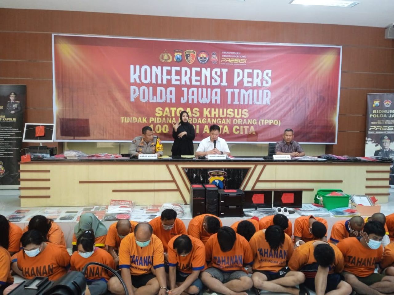 Ungkap Kasus TPPO dan Pekerja Migran Indonesia, 41 orang Ditetapkan Tersangka