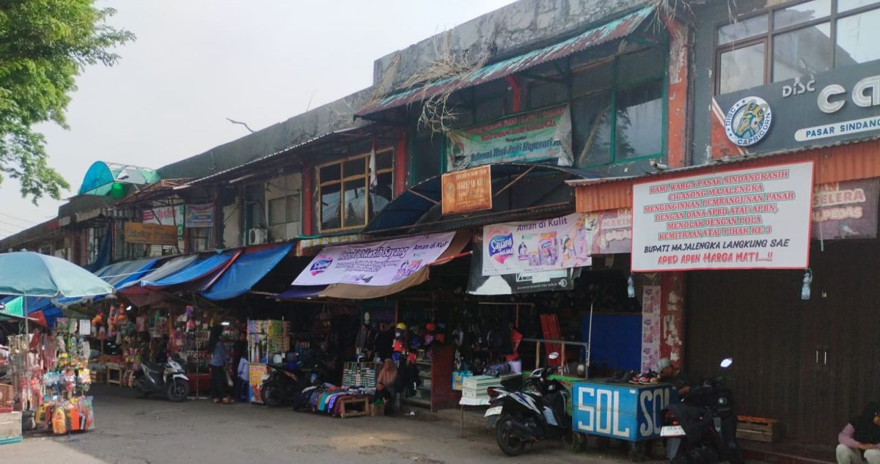Disperdagin Majalengka Dorong Pengaktifan Kembali Kios Pasar Sindangkasih Cigasong